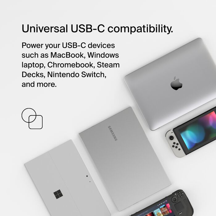 Belkin Connect USB-C Core GaN Power Adapter 100W