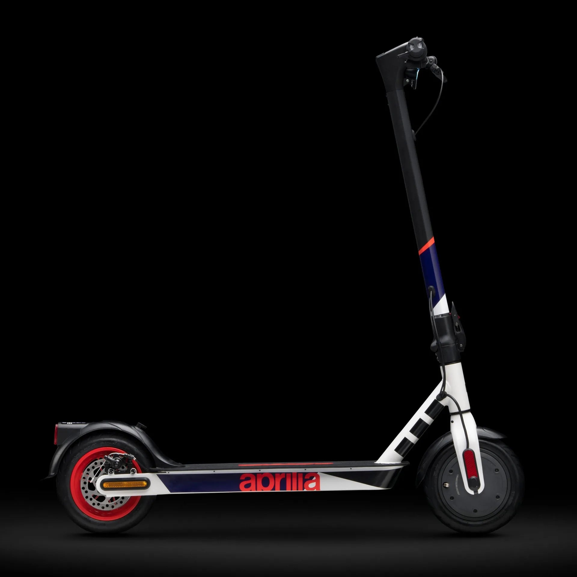 Aprilia eSRZ Safe Ride Electric Scooter with Turn Signals - White
