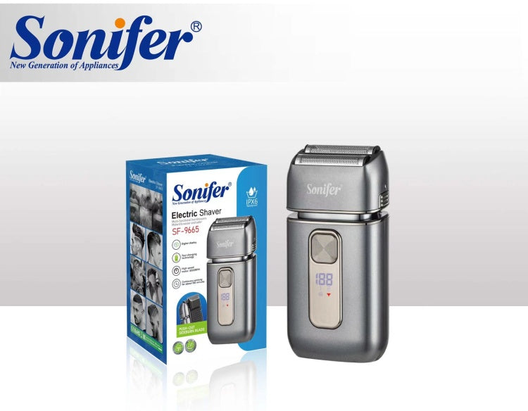 Sonifer SF‑9665 Wireless Hair Trimmer – Luxury Cordless Clipper Sonifer SF‑9665 Wireless Hair Trimmer – Luxury Cordless Clipper