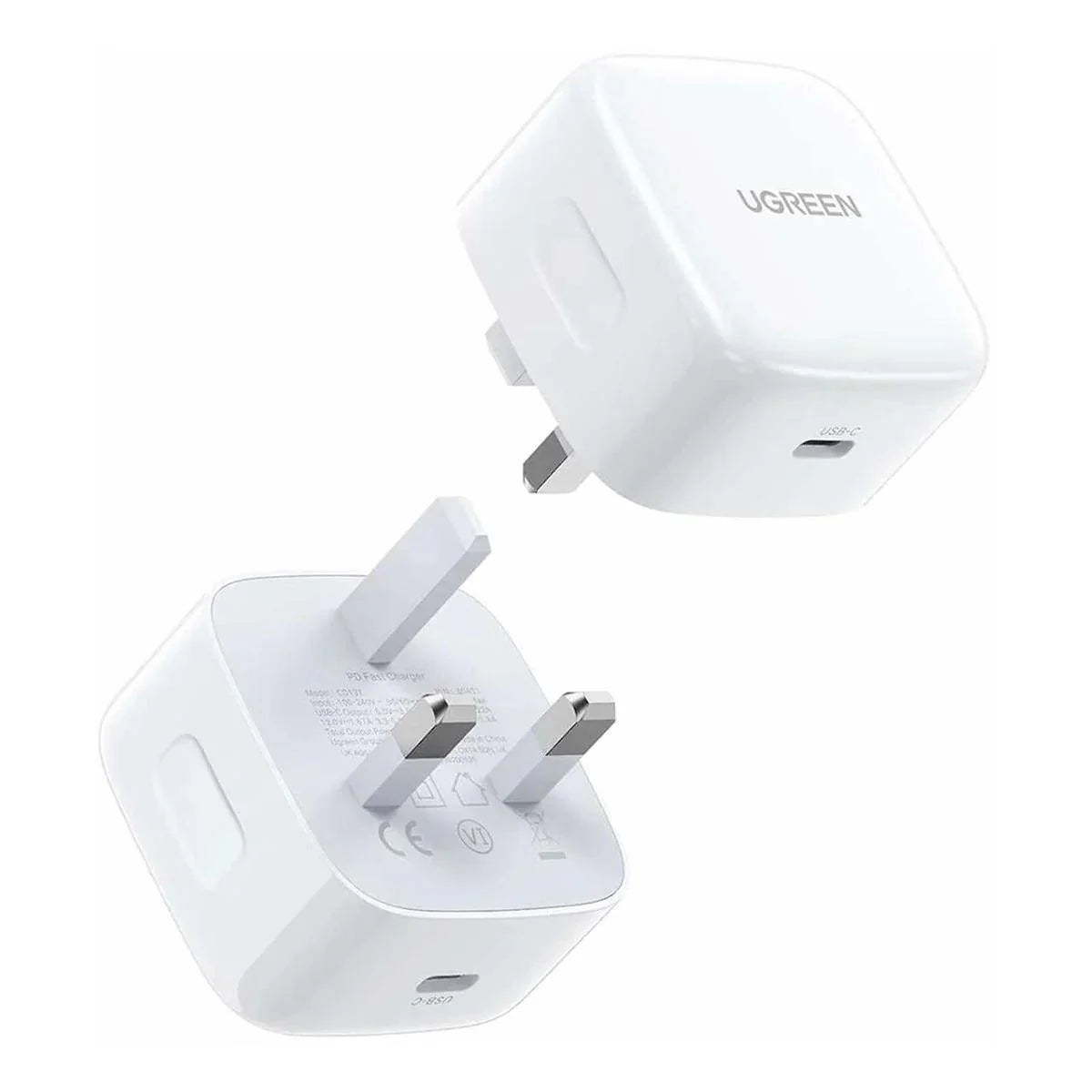 Ugreen 20W PD Fast Charger (White) Ugreen 20W PD Fast Charger (White)