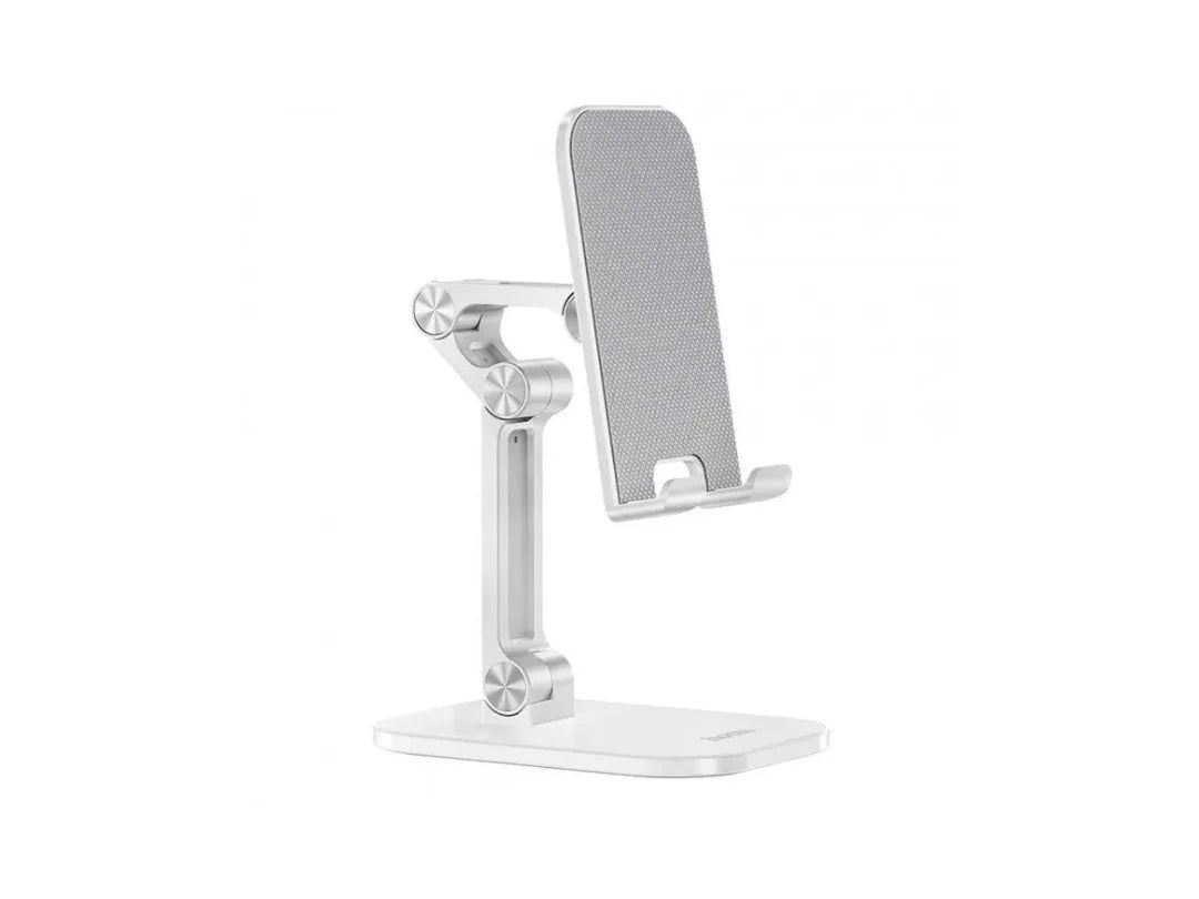Hoco PH34 Excellent Double Folding Desktop Stand for Smartphones & Tablets - White