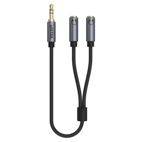 UNITEK Headphone Splitter For Dual Headphone (3.5mm Plug to Dual 3.5mm Jack) Stereo Audio Cable UNITEK Headphone Splitter For Dual Headphone (3.5mm Plug to Dual 3.5mm Jack) Stereo Audio Cable