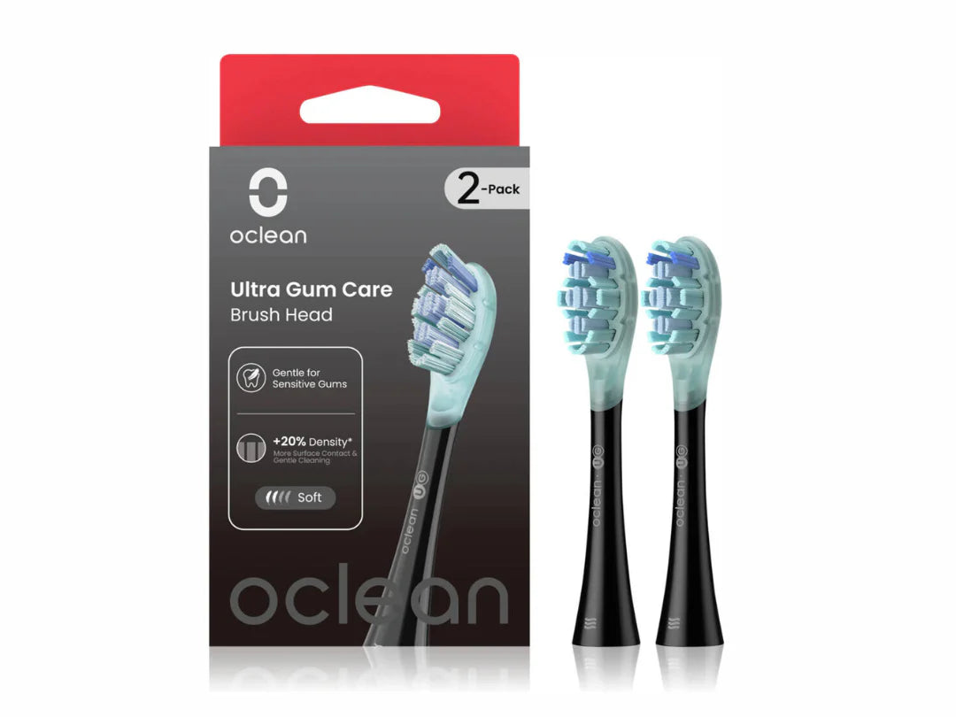 Oclean Ultra Gum Care UG02 Brush Head (2-pk) Black Color Oclean Ultra Gum Care UG02 Brush Head (2-pk) Black Color