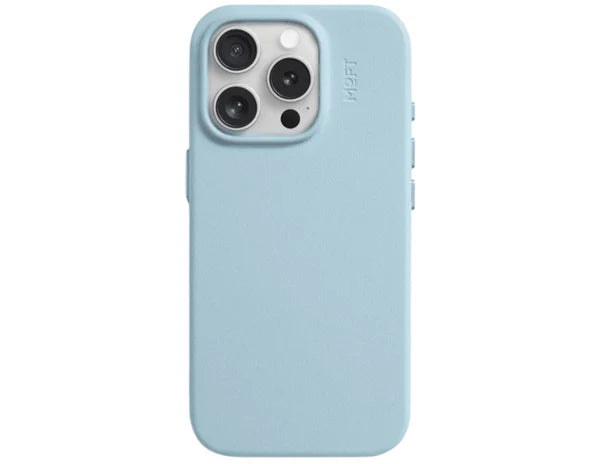 MOFT Snap Case MOVAS for iPhone 16 Pro, slim MagSafe-compatible vegan leather case, available in Doha Qatar.