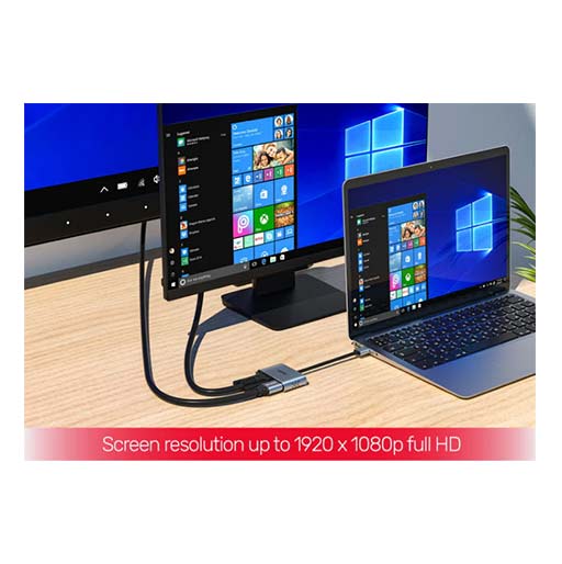 USB 3.0 to HDMI and VGA Adapter USB 3.0 to HDMI and VGA Adapter