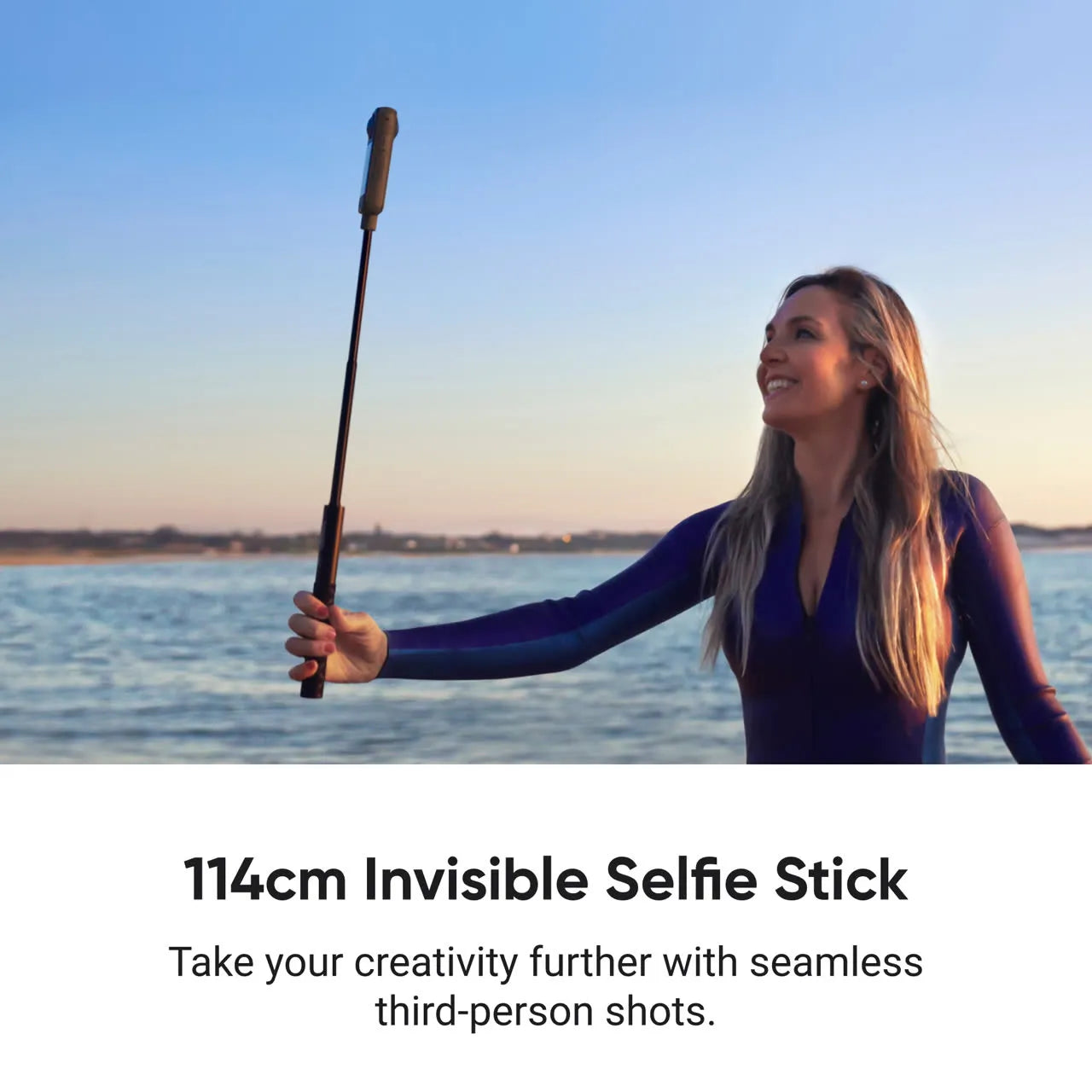 Insta360 Invisible Selfie Stick – 114 cm Insta360 Invisible Selfie Stick – 114 cm