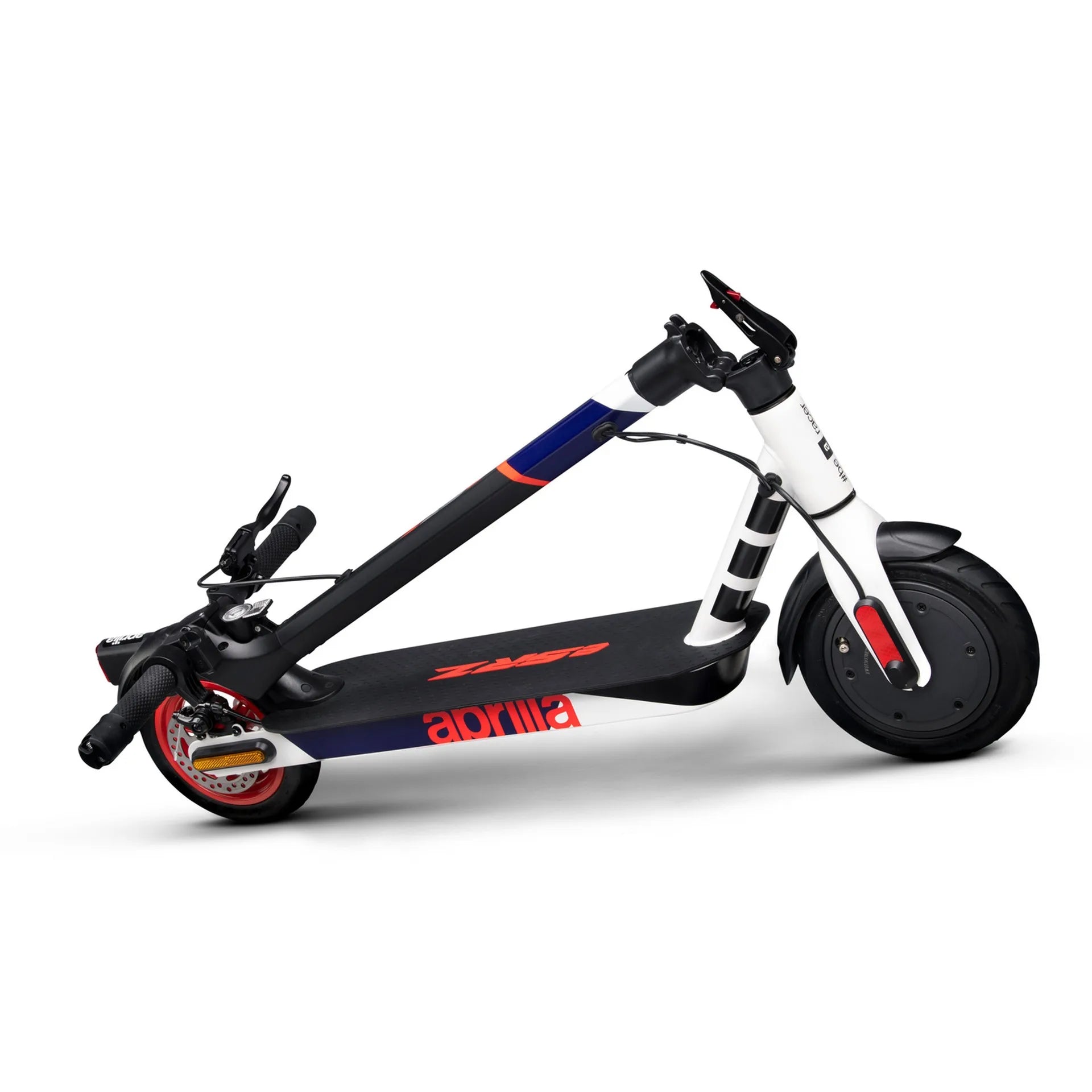 Aprilia eSRZ Safe Ride Electric Scooter with Turn Signals - White