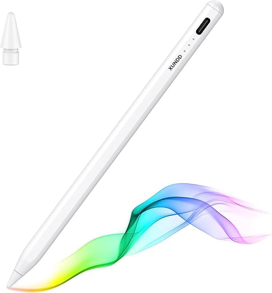 Xundd XDOT‑060 Universal Capacitive Stylus Pen with USB-C, spare tips, and pressure-sensitive design – available in Qatar.