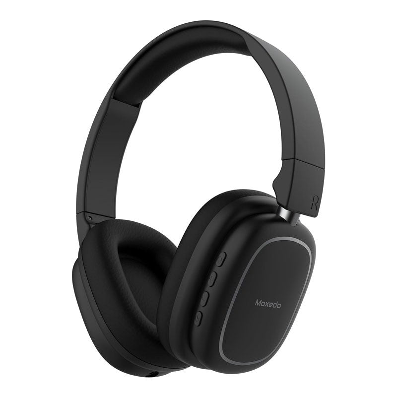 Moxedo Rave Bass, 33H Battery, Foldable Headset Black Moxedo Rave Bass, 33H Battery, Foldable Headset Black