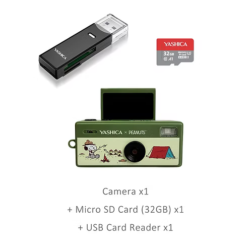 YASHICA x Peanuts Funtastic Keychain Camera - Snoopy's Summit