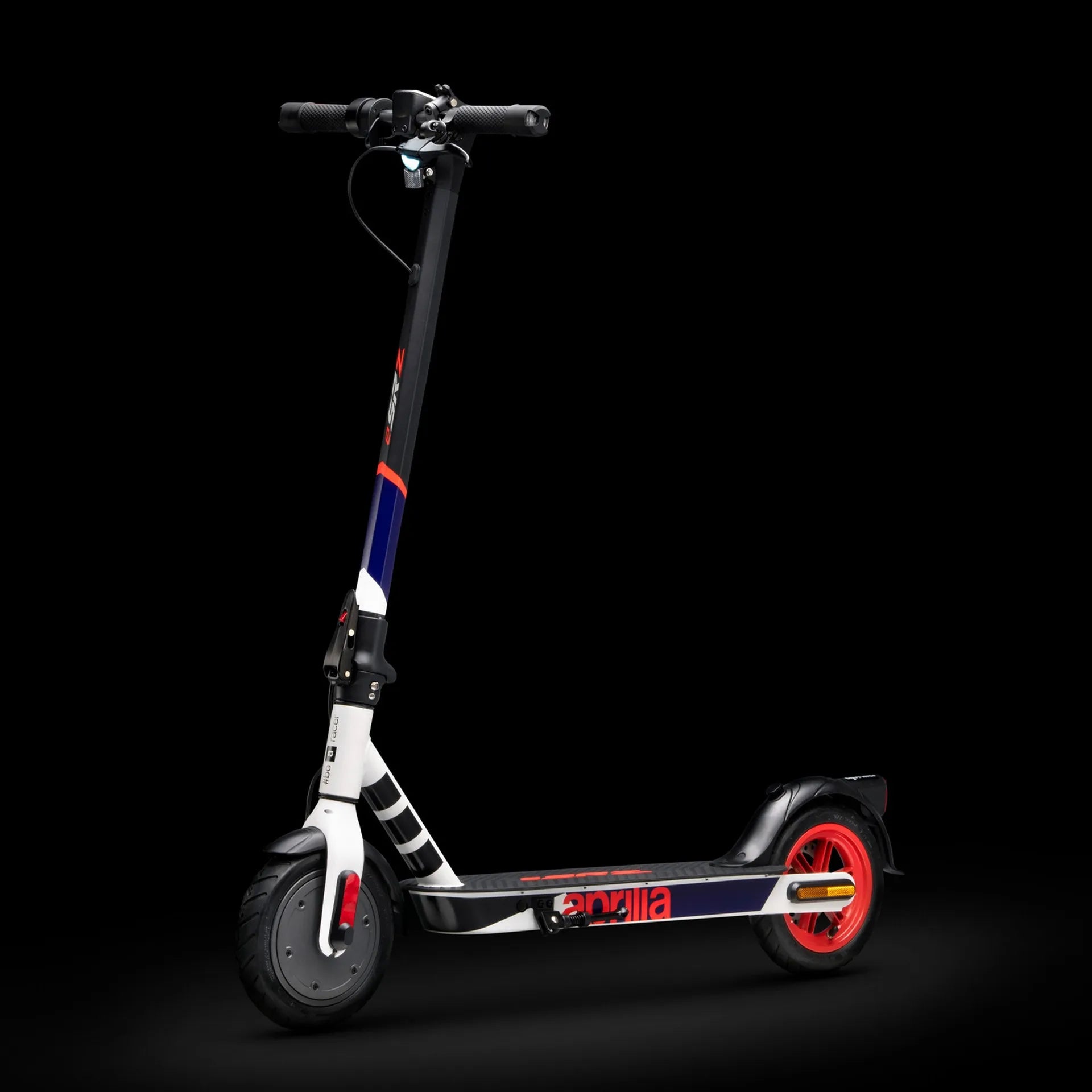 Aprilia eSRZ Safe Ride Electric Scooter with Turn Signals - White