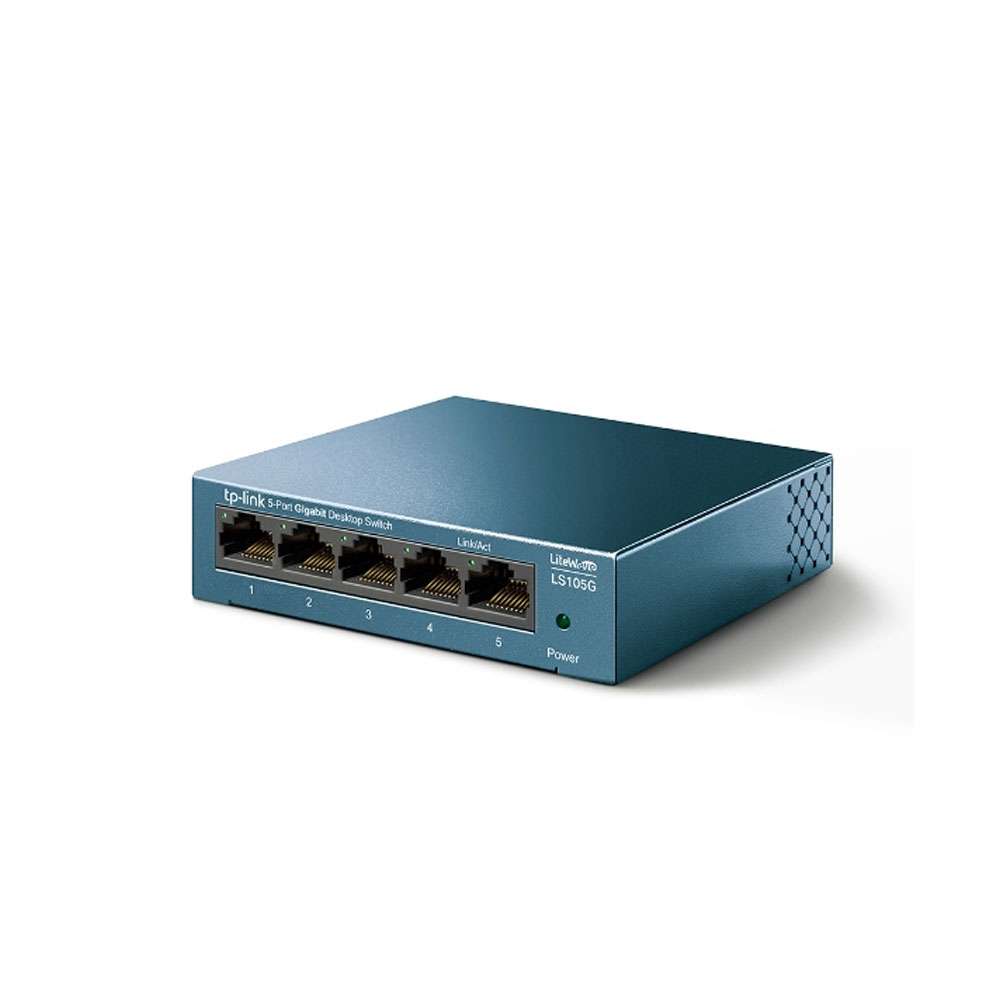 Tp-Link 5 Port Gigabit Desktop Switch LS105G Tp-Link 5 Port Gigabit Desktop Switch LS105G