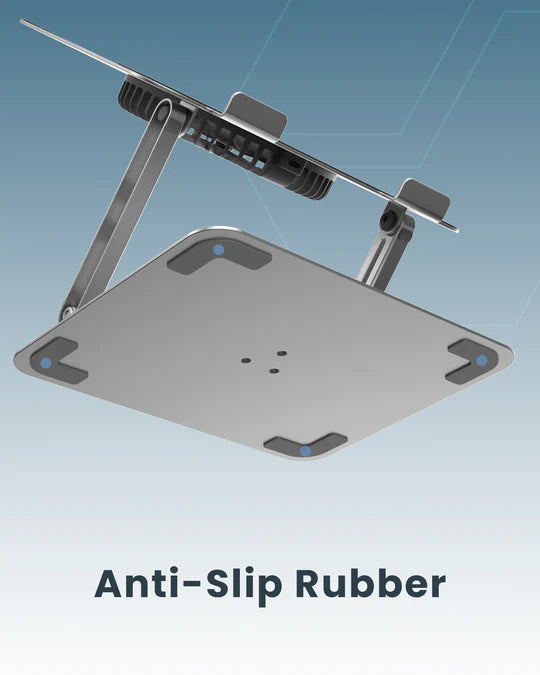 Moxedo Aluminum Laptop/Tablet Stand with 360° Rotatable Base