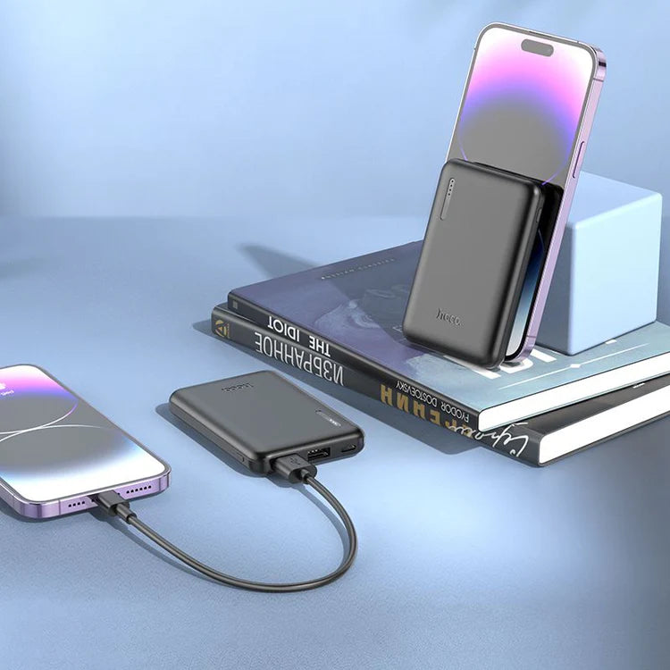 Hoco 5000mAh Ultra Thin Compact USB-C Powerbank J115 Hoco 5000mAh Ultra Thin Compact USB-C Powerbank J115