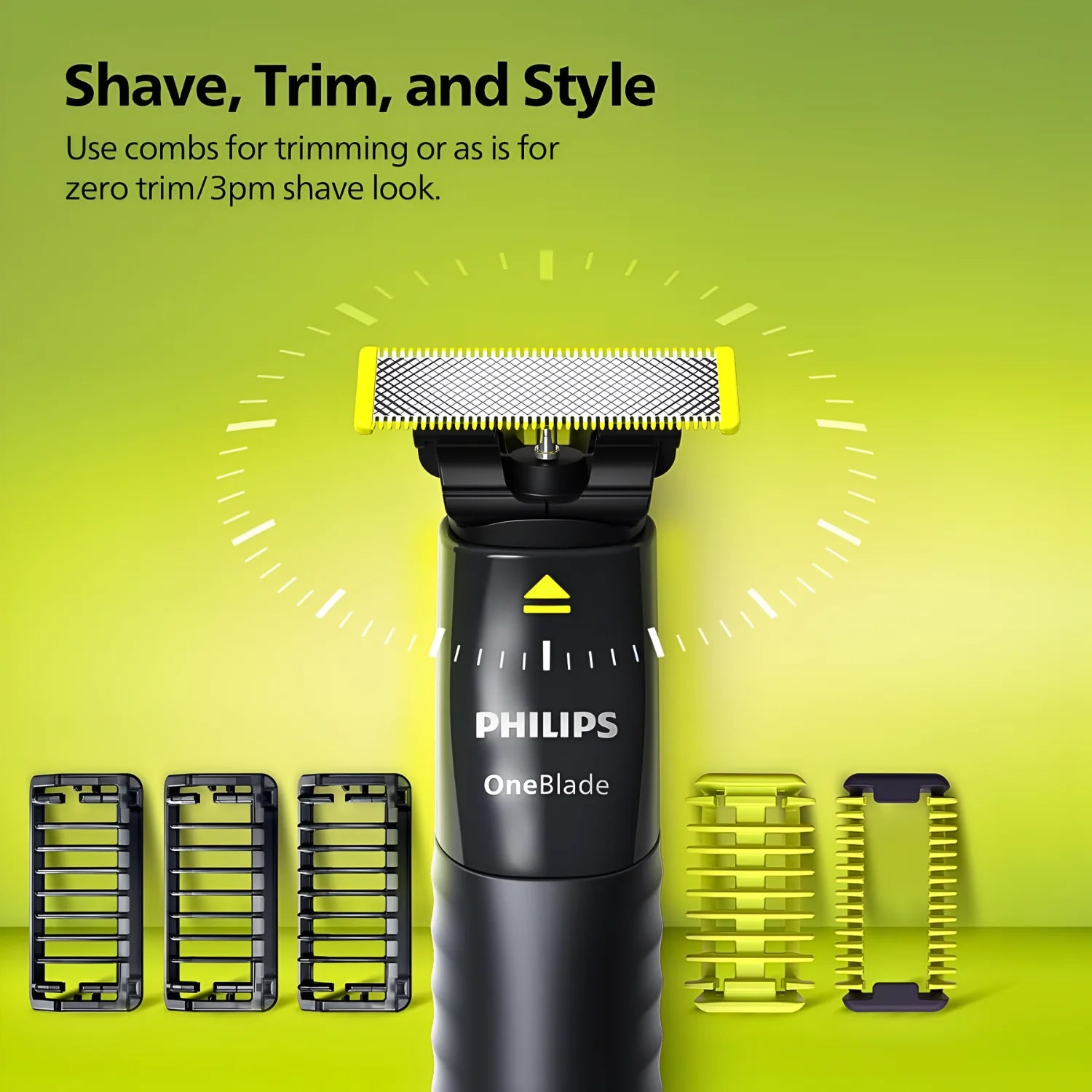 Philips OneBlade QP1624/10 Face and Body Trimmer and Shaver