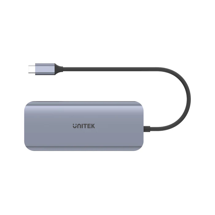 UNITEK uHUB N9+ 9-in-1 USB-C Ethernet Hub with Dual Monitor, 100W Power Delivery and Dual Card Reader