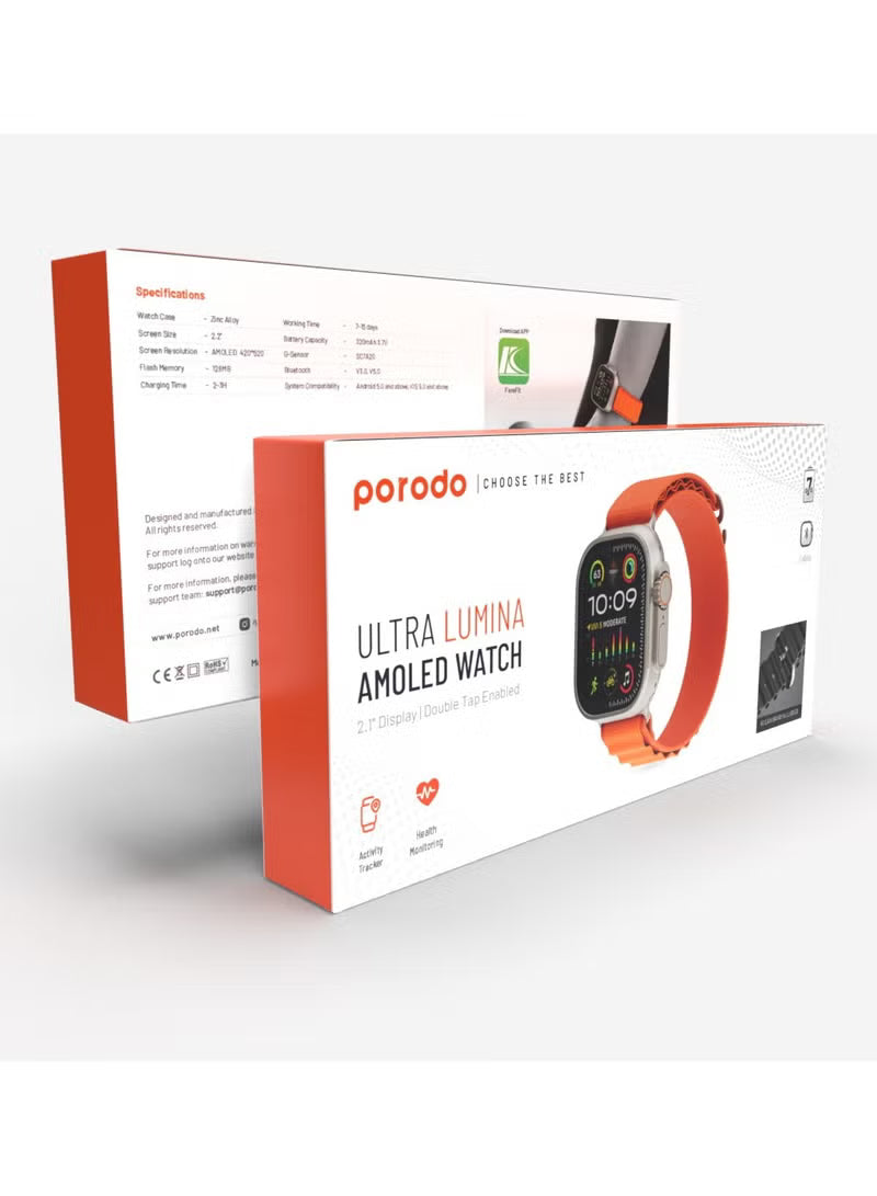 Porodo Ultra Lumina Amoled Watch