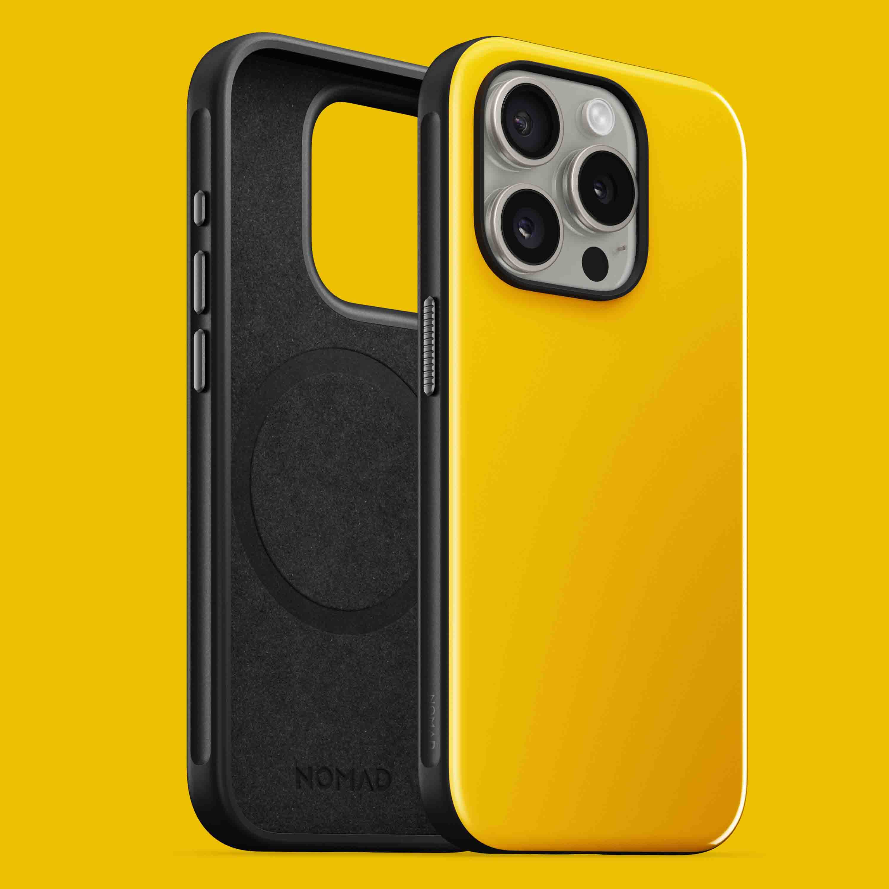 Nomad Sport Case for iPhone 15 Pro Max - Yellow Nomad Sport Case for iPhone 15 Pro Max - Yellow