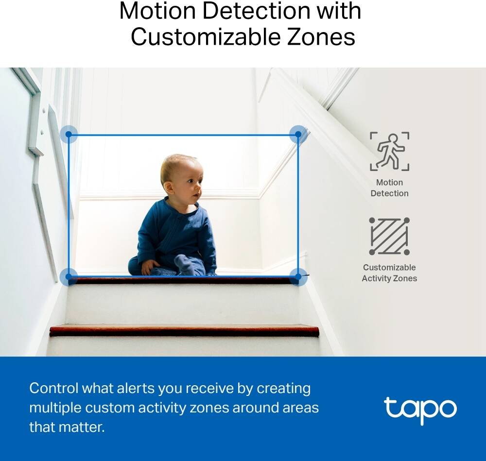 TP-Link Tapo C230 3K 5MP Pan & Tilt AI Home Security Camera - Indoor