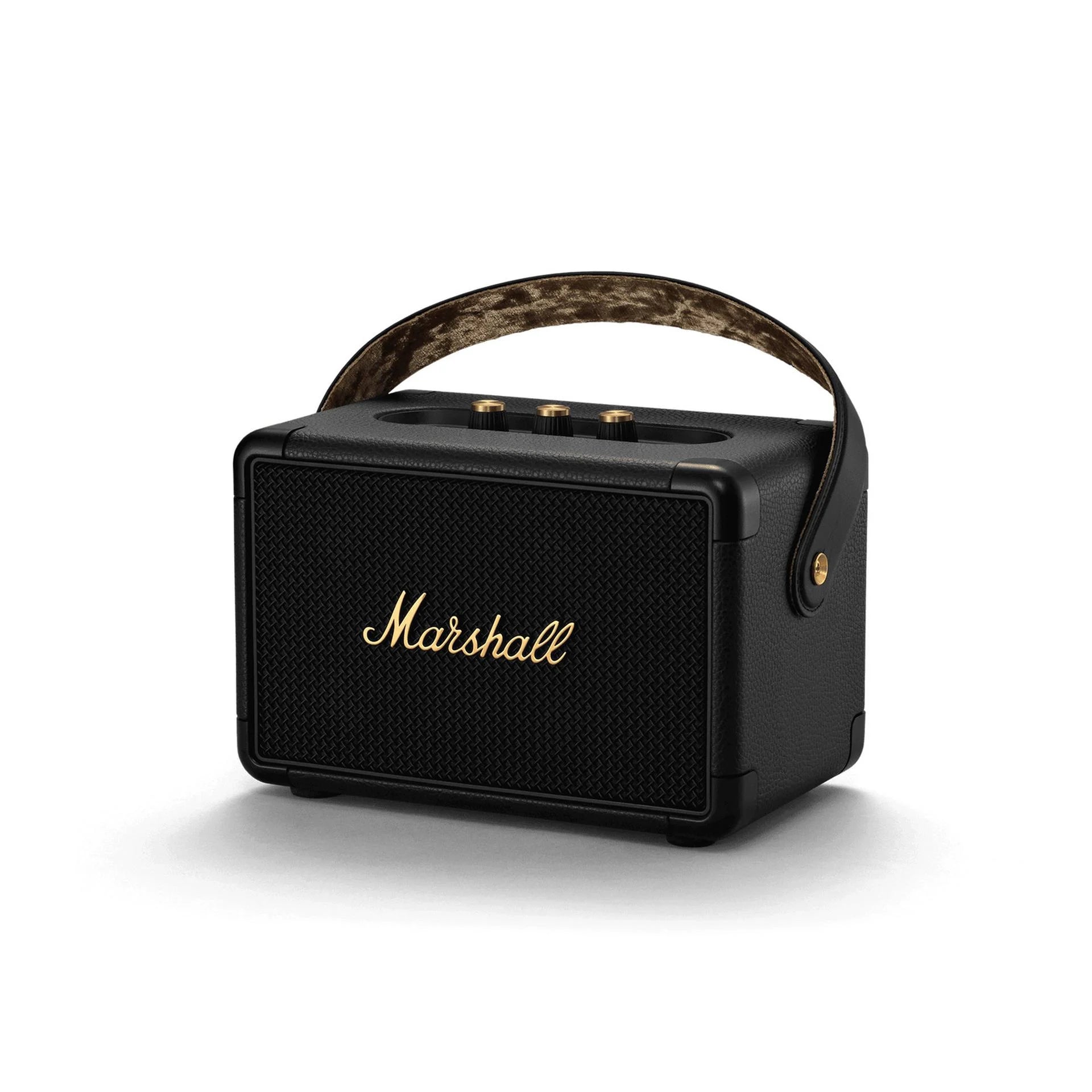 Marshall Kilburn II Portable Bluetooth Speaker - Black and Brass Marshall Kilburn II Portable Bluetooth Speaker - Black and Brass