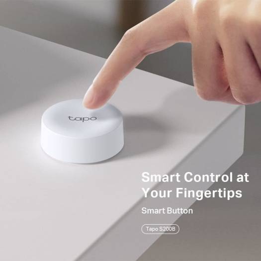 TP-Link Tapo S200B Smart Button, Works with Tapo Devices | Smart Home Control | Flexible Placement | Battery Powered | Tapo Hub Required