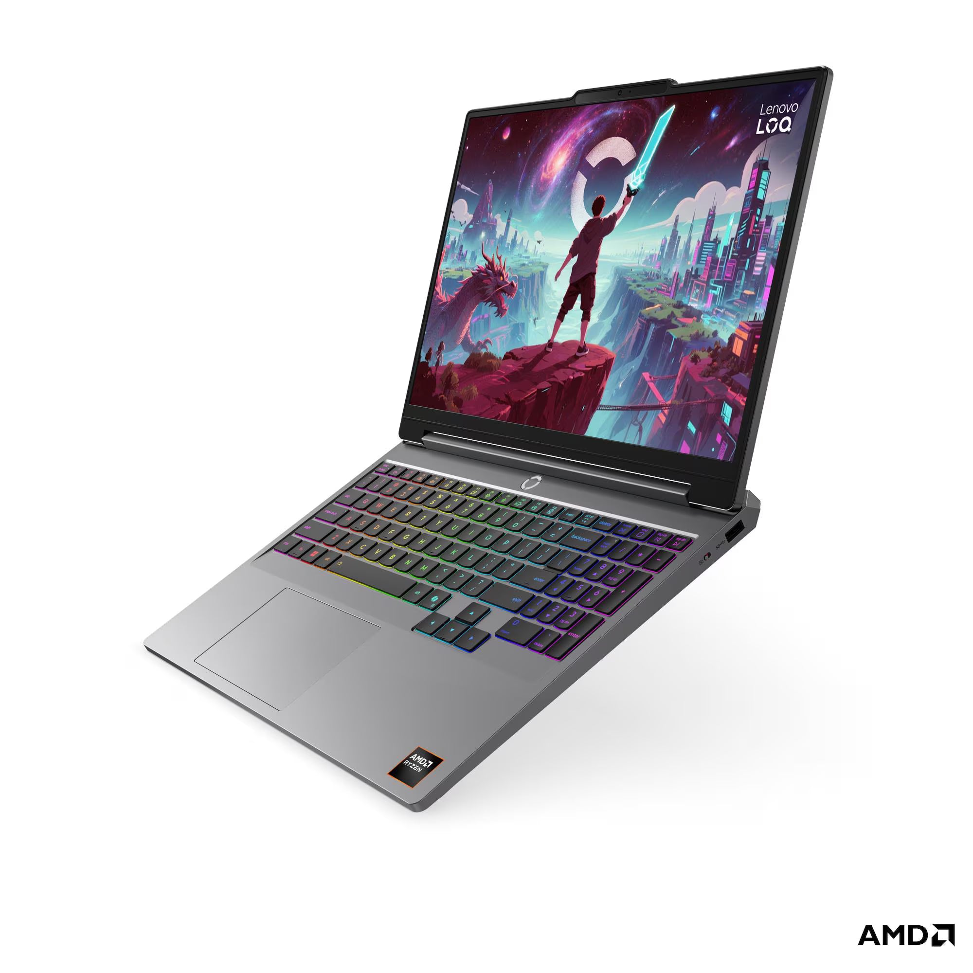 Lenovo LOQ 15AHP11 Gaming Laptop - AMD Ryzen 7, 16GB, 512GB SSD, RTX 5050 8GB, 15.3