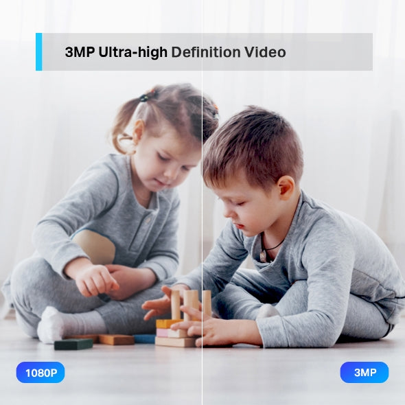 Tapo C210 Pan/Tilt Home Security Wi-Fi Camera - Combo Pack of 2
