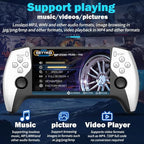 Game Player SF3500 Plus Handheld Game Console with 2 Controllers - White