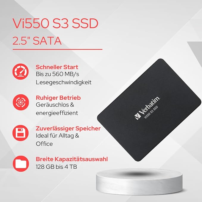 Verbatim Vi550 S3 1TB SSD - SATA III 7mm