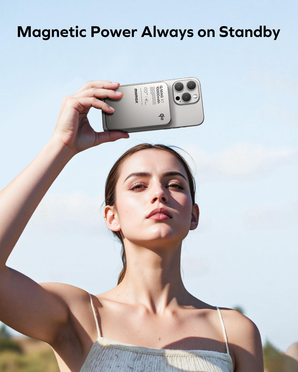 Momax Magnetic Power Bank Q.MAG Ultra-Slim 10000mAh Momax Magnetic Power Bank Q.MAG Ultra-Slim 10000mAh