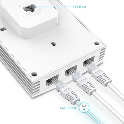 TP-Link AX3000 Wall Plate WiFi 6 Access Point TP-Link AX3000 Wall Plate WiFi 6 Access Point