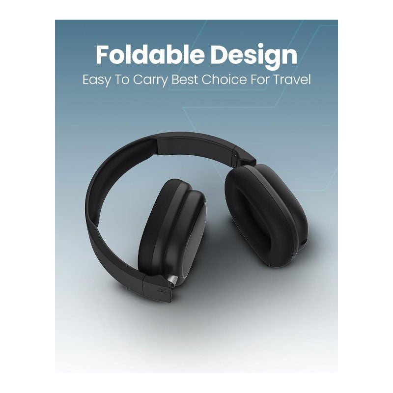 Moxedo Rave Bass, 33H Battery, Foldable Headset Black Moxedo Rave Bass, 33H Battery, Foldable Headset Black