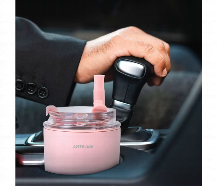 Green Lion Vacuum Travel Mug Lite 280ml | Pink