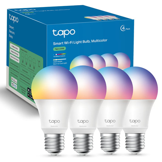 TP-Link Tapo-Smart Wi-Fi Light Bulb Multicolor Tapo-L530E