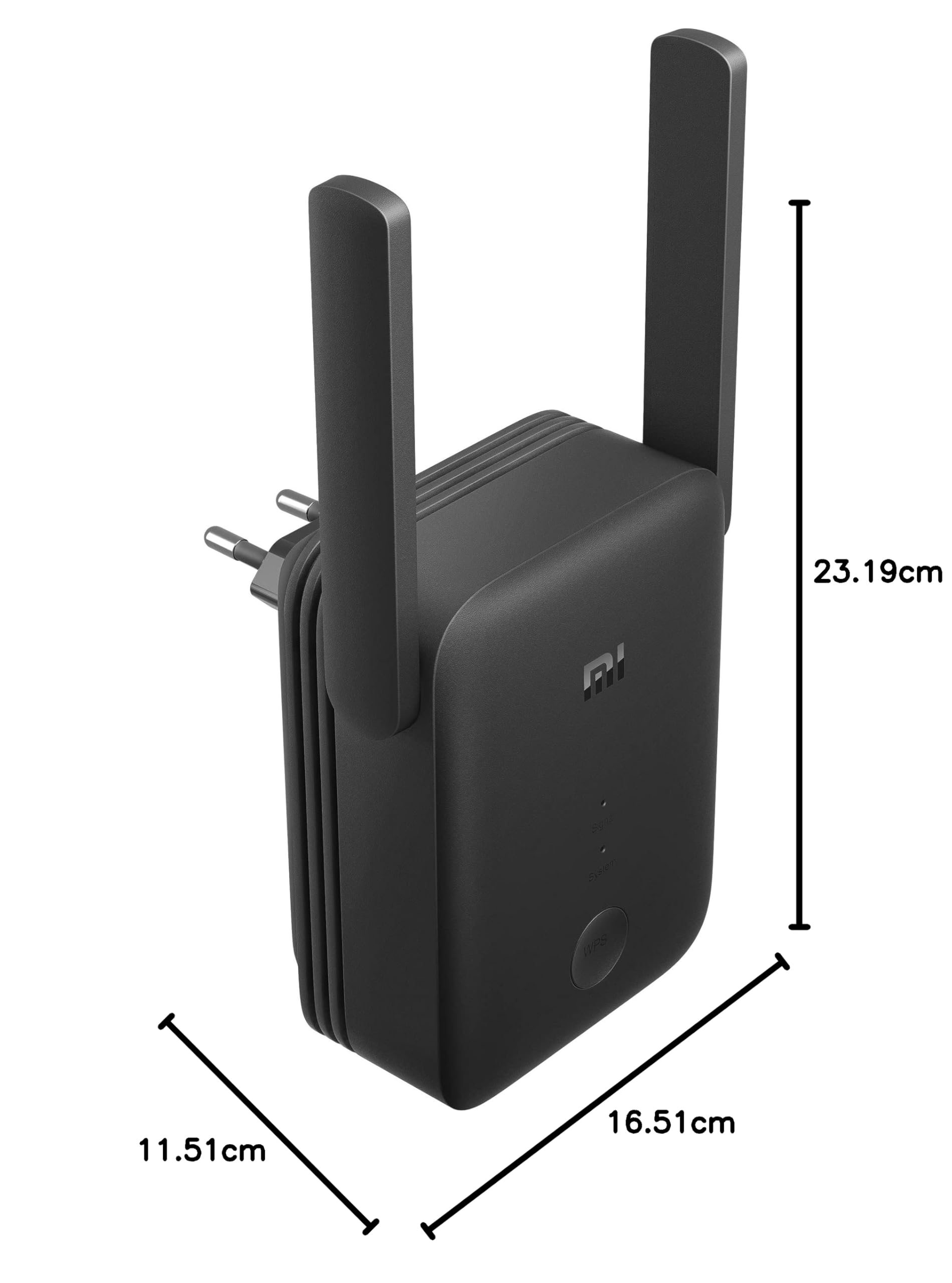 XIAOMI WIFI Wireless Extender RC04 1200 – Black