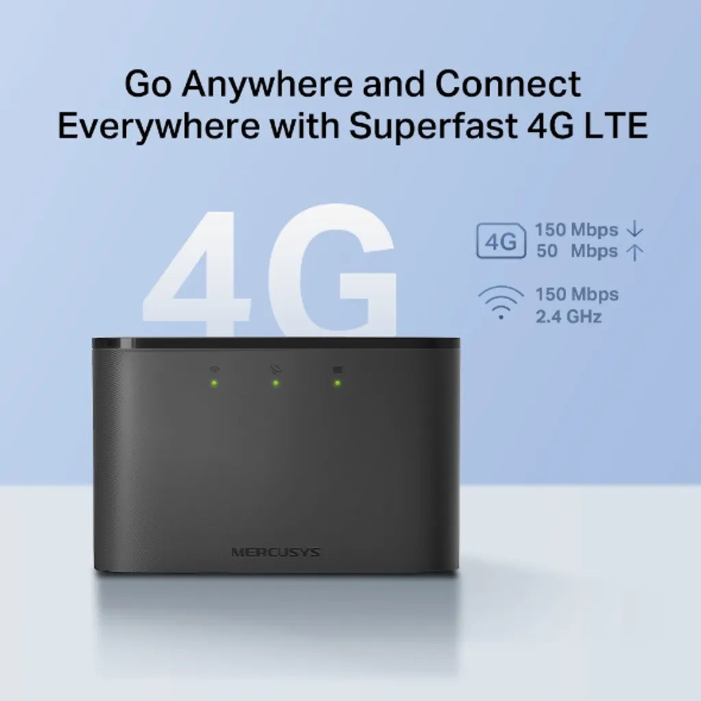 Mercusys MT110 4G LTE Mobile Wi-Fi Mercusys MT110 4G LTE Mobile Wi-Fi