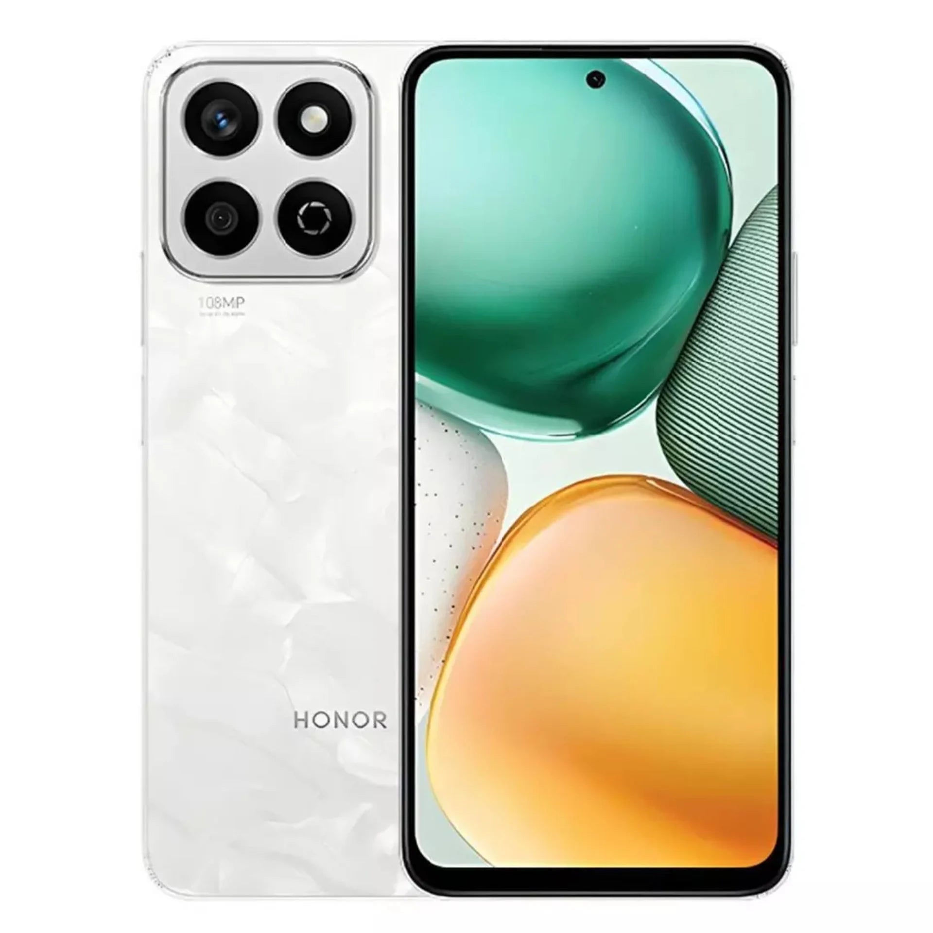 Honor X7c 5G Smartphone, 4 GB RAM, 256 GB Storage, Moonlight White