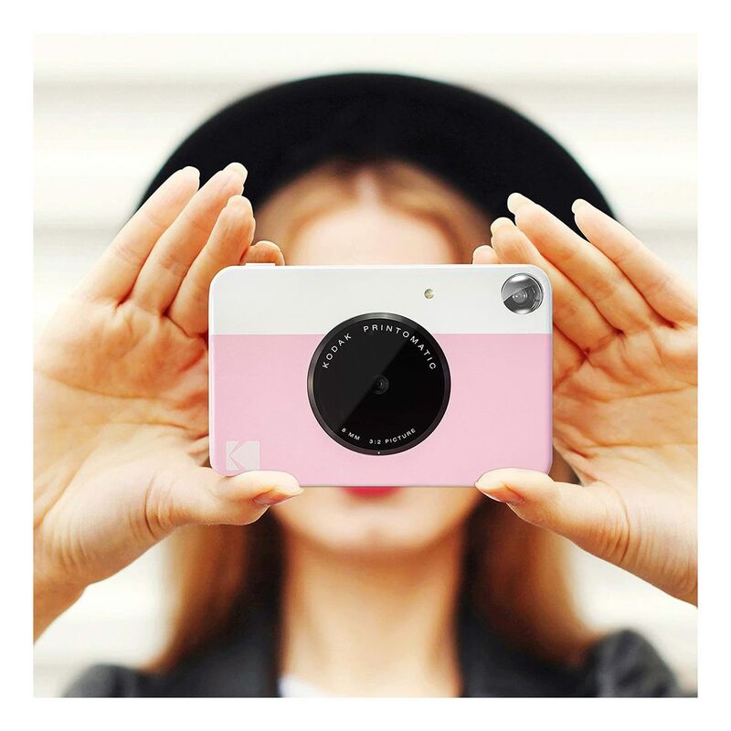 Kodak Printomatic 2x3 Instant Print Camera - Pink