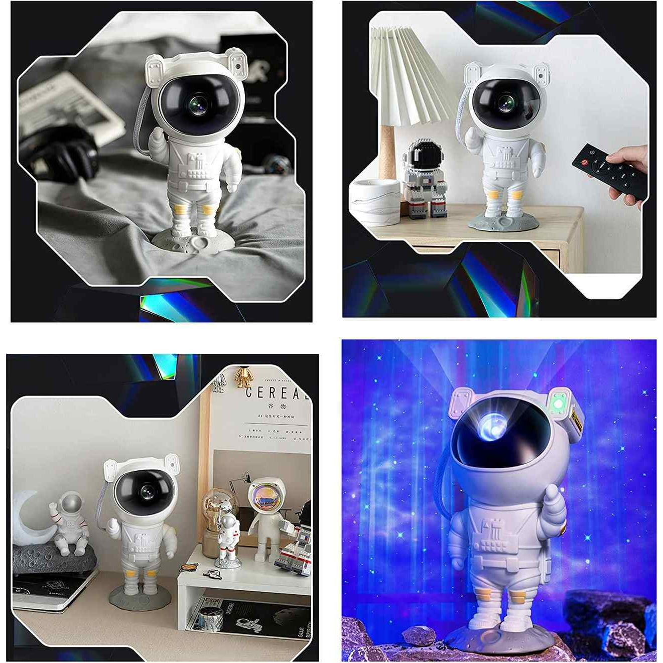 Laser Stars and Nebula Projector / Standing Astronaut