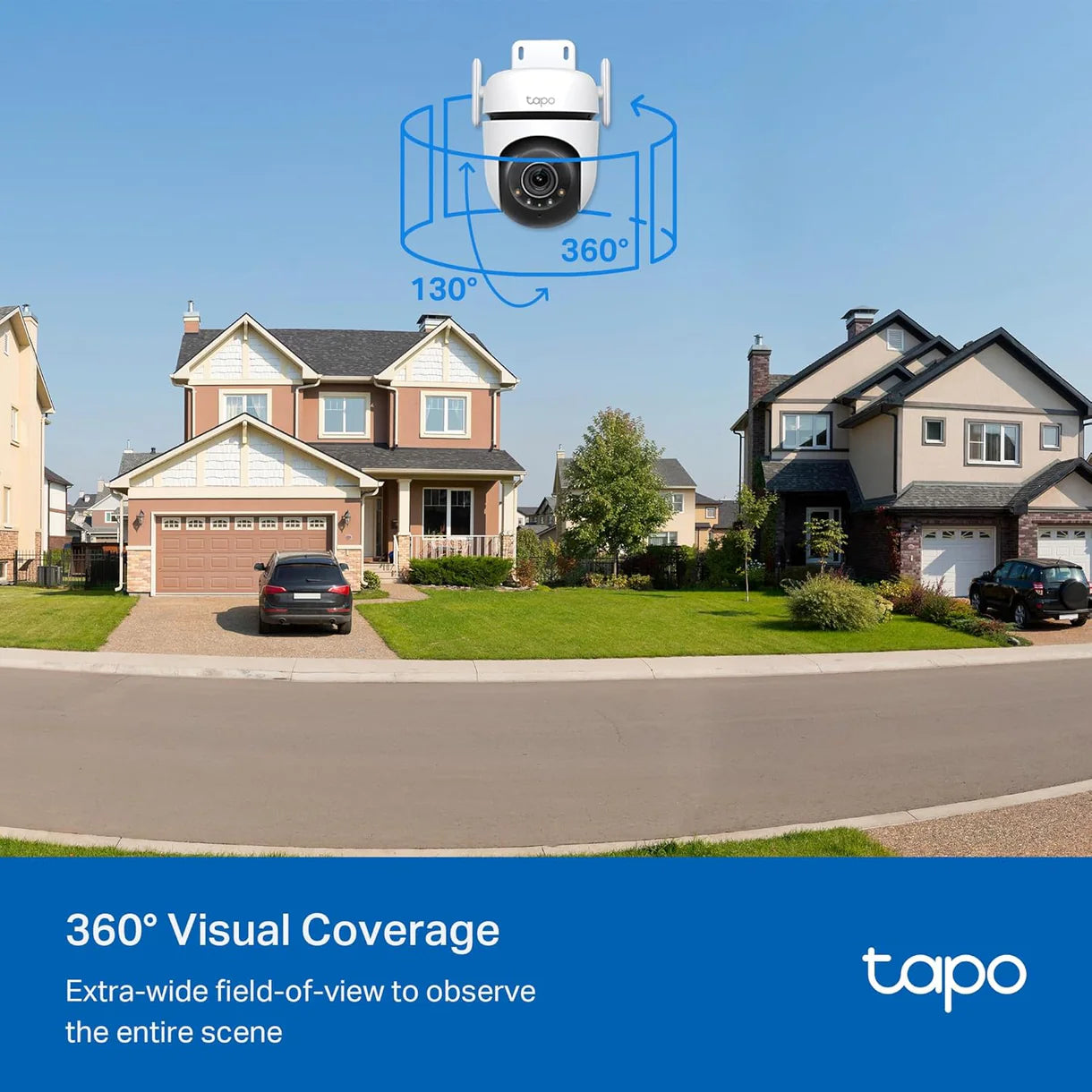 TP-Link Tapo Outdoor Pan/Tilt Security Wi-Fi Camera C520WS