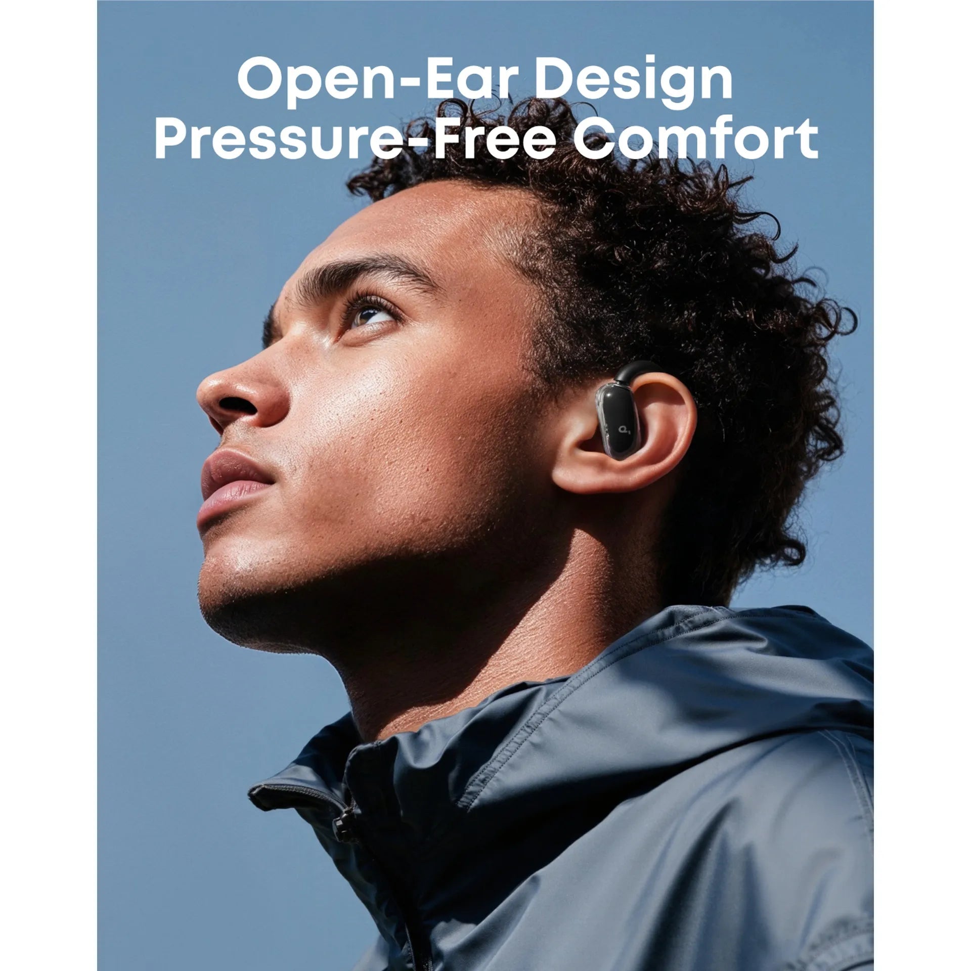 Anker V40i Soundcore Open-Ear Wireless Earbuds, Black