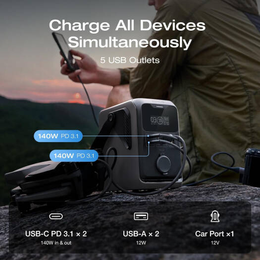 EcoFlow Trail 300 DC Portable Power Station