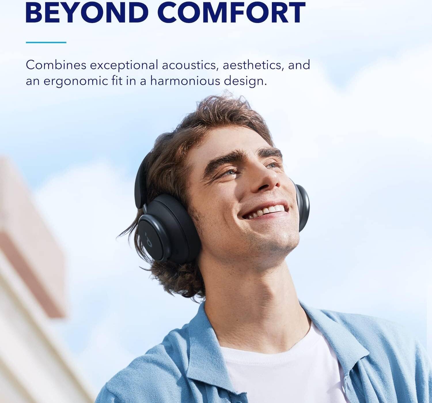 Anker Soundcore Space One Active Noise Cancelling Headphones - Blue (A3035031)