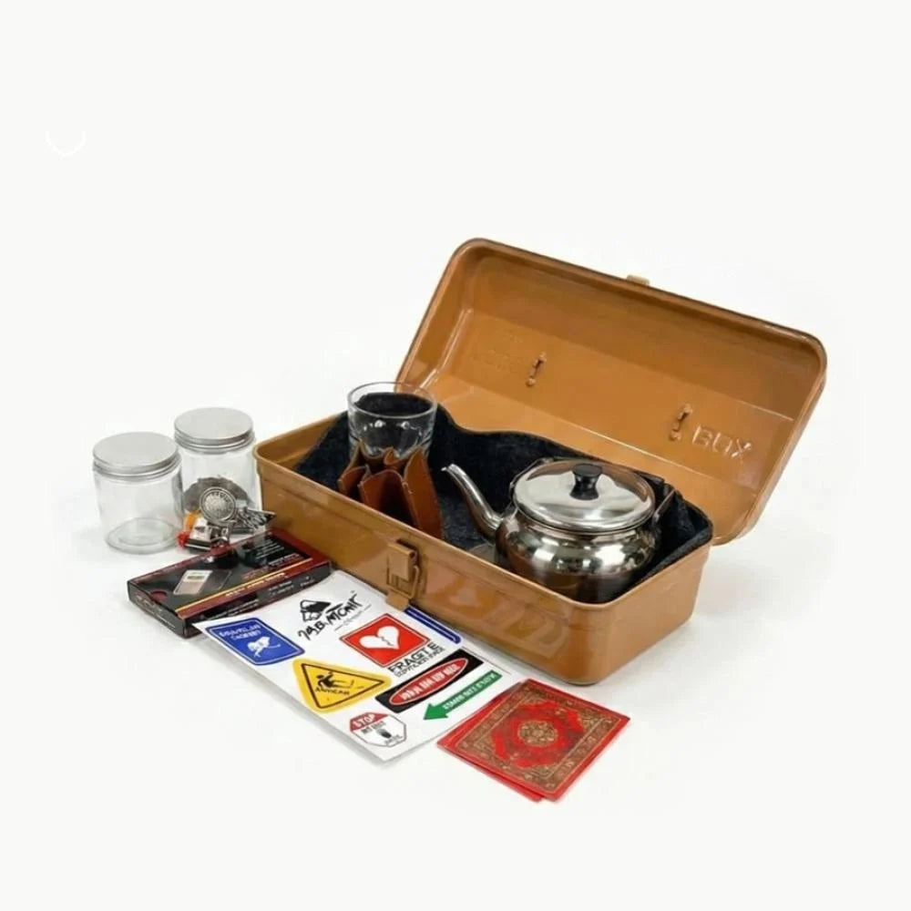 DENX DX4206 Tea Set – 14‑in‑1 Luxury Travel Kit