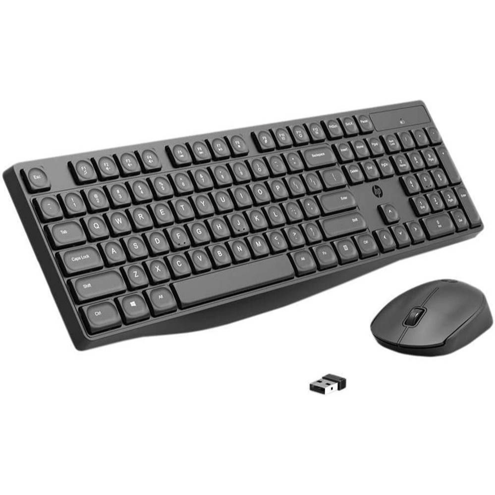 HP Cs10 Wireless Keyboard & Mouse Combo – Black