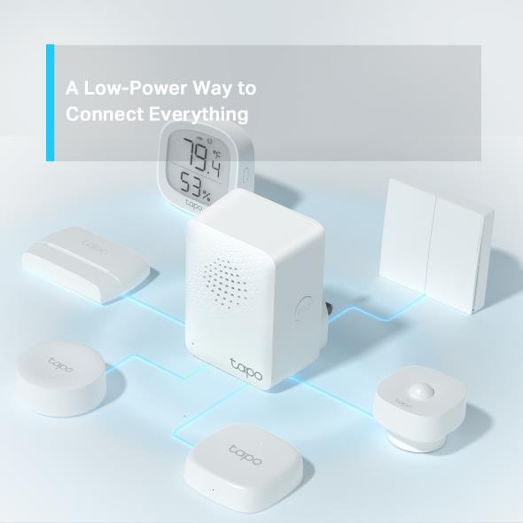 TP-Link Tapo H100 Smart Hub with Built-in Chime TP-Link Tapo H100 Smart Hub with Built-in Chime