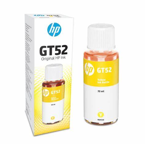HP M0H56AA GT52 Original Ink Bottle – Yellow HP M0H56AA GT52 Original Ink Bottle – Yellow