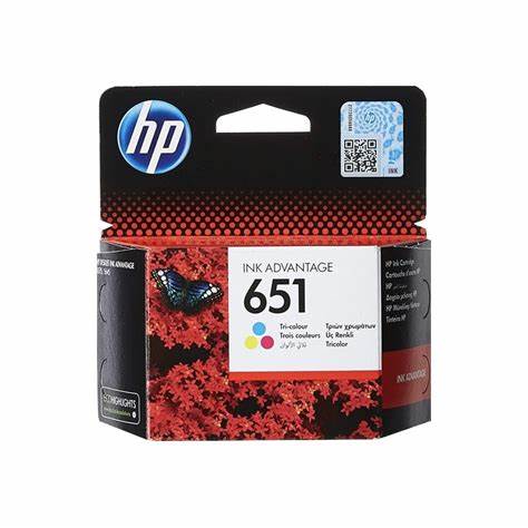 HP C2P11AE 651 Original Ink Advantage Cartridge Tri-Color available for online shopping in Doha, Qatar, with fast delivery.