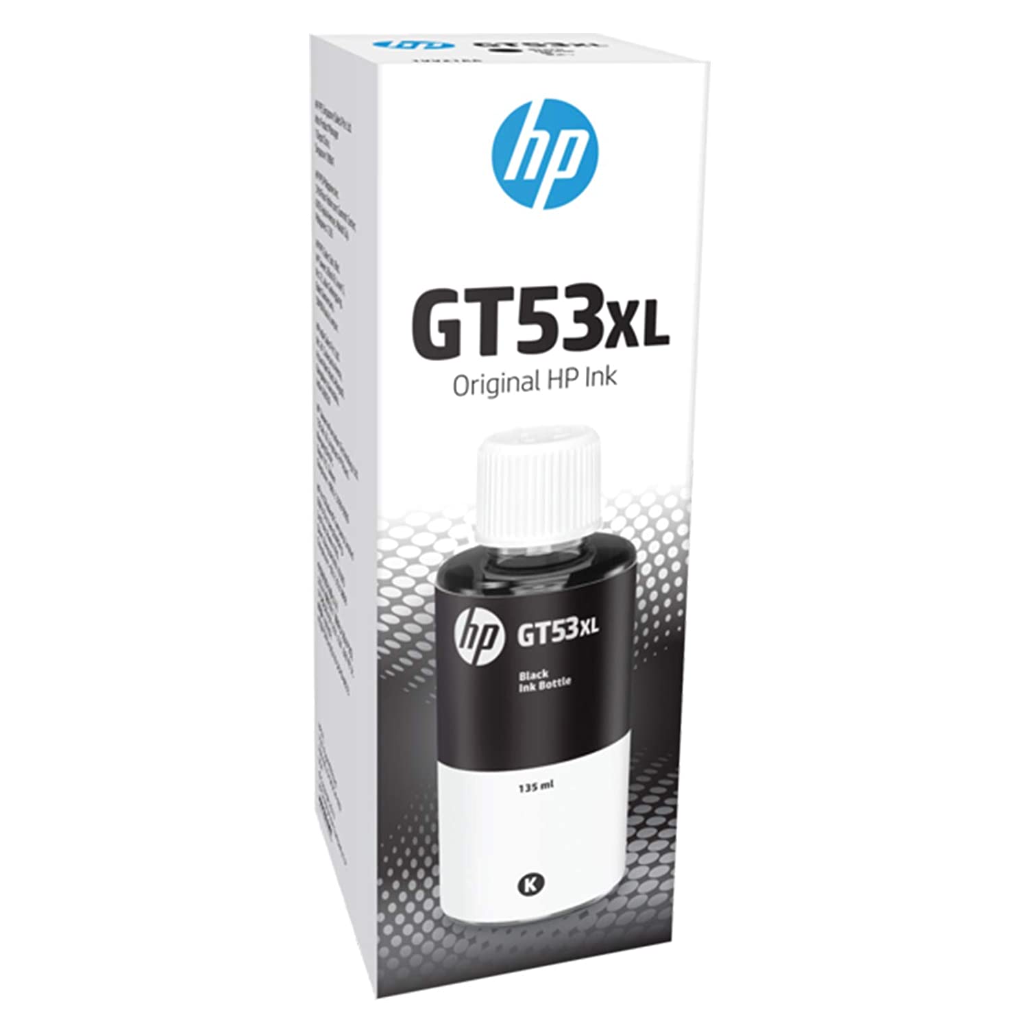 HP 1VV21AE GT53XL 135 ml Black Original Ink Bottle – Black HP 1VV21AE GT53XL 135 ml Black Original Ink Bottle – Black