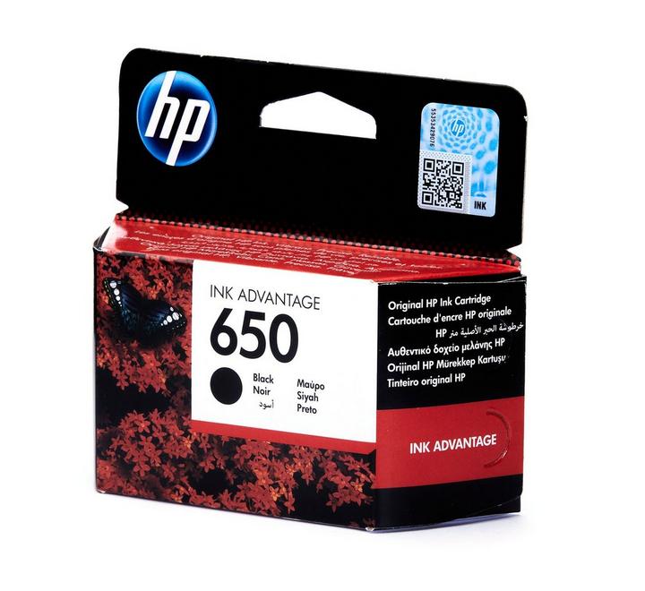 HP CZ101AE 650 Original Ink Advantage Cartridge – Black